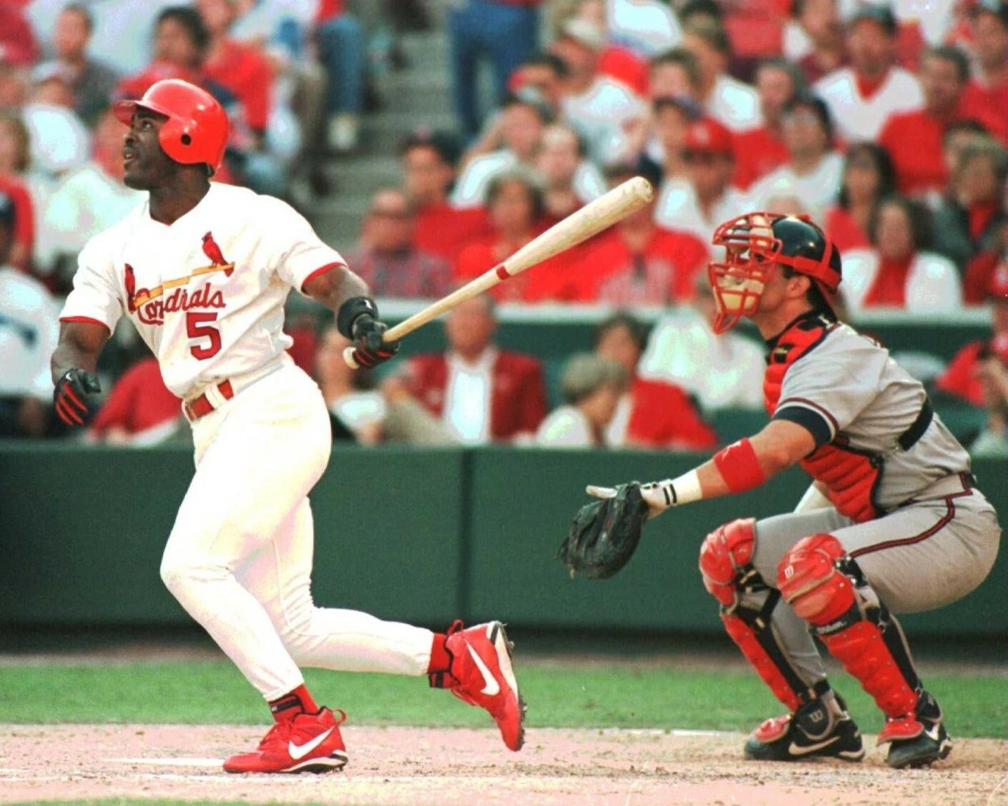 Ron Gant Magnet St Louis Cardinals Baseball Picture Mlb At Bat