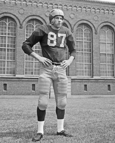 Ron Kramer Glossy Keychain Michigan Wolverines All American Print