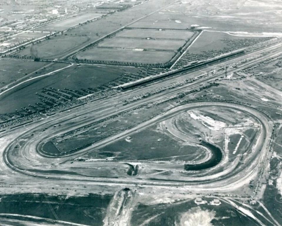 Roosevelt Raceway Race Track Photo Harness Racing Picture Midget Auto
