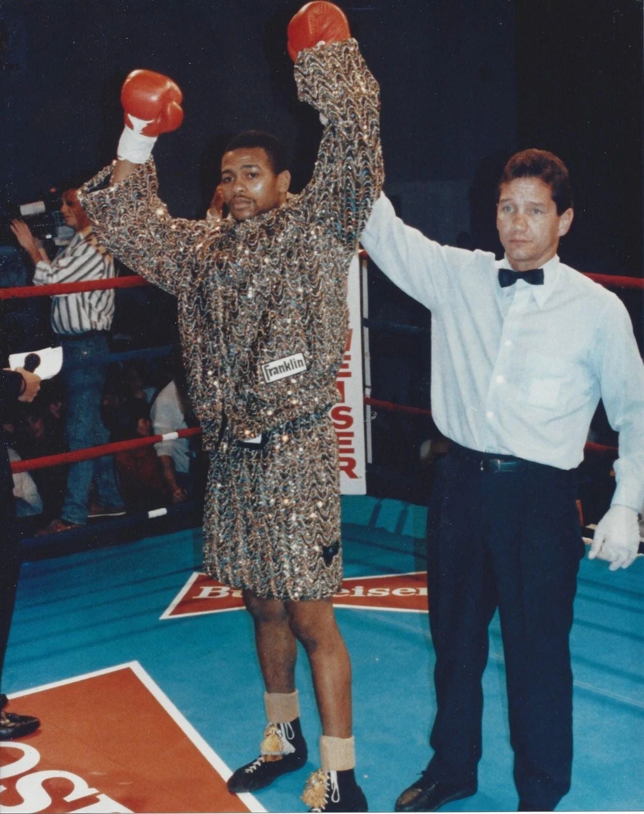 Roy Jones Jr Photo Boxing Picture With Robe