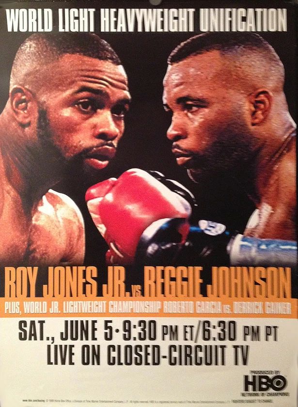Roy Jones Jr Vs Reggie Johnson Photo Boxing Picture