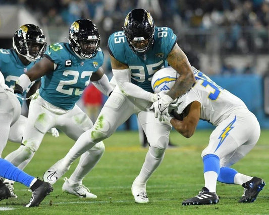 Roy Robertson Harris Austin Ekeler Magnet Jacksonville Jaguars Football