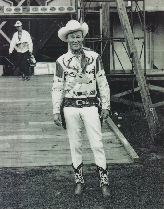Roy Rogers Keychain Tv Picture Cowboy Western