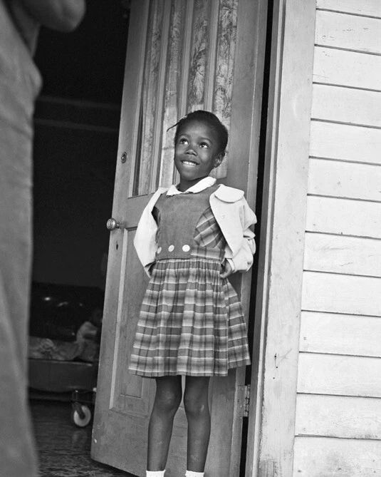 Ruby Bridges Going To School Glossy Keychain Civil Rights Print Black History 1