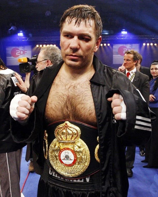 Rusian Chagaev Magnet Boxing Picture With Belt