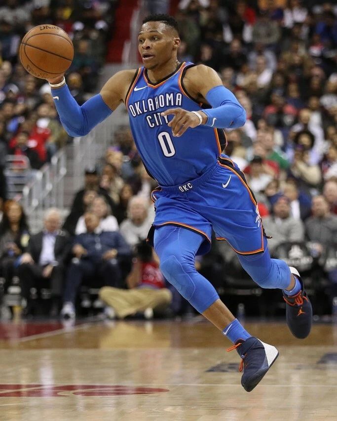 Russell Westbrook Photo Oklahoma City Thunder Basketball Picture Nba