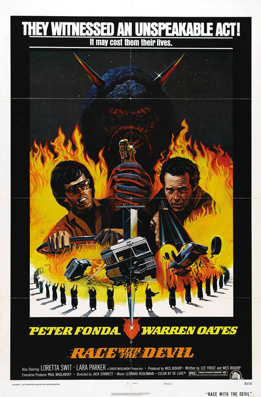 Race With Devil 02 Movie Magnet