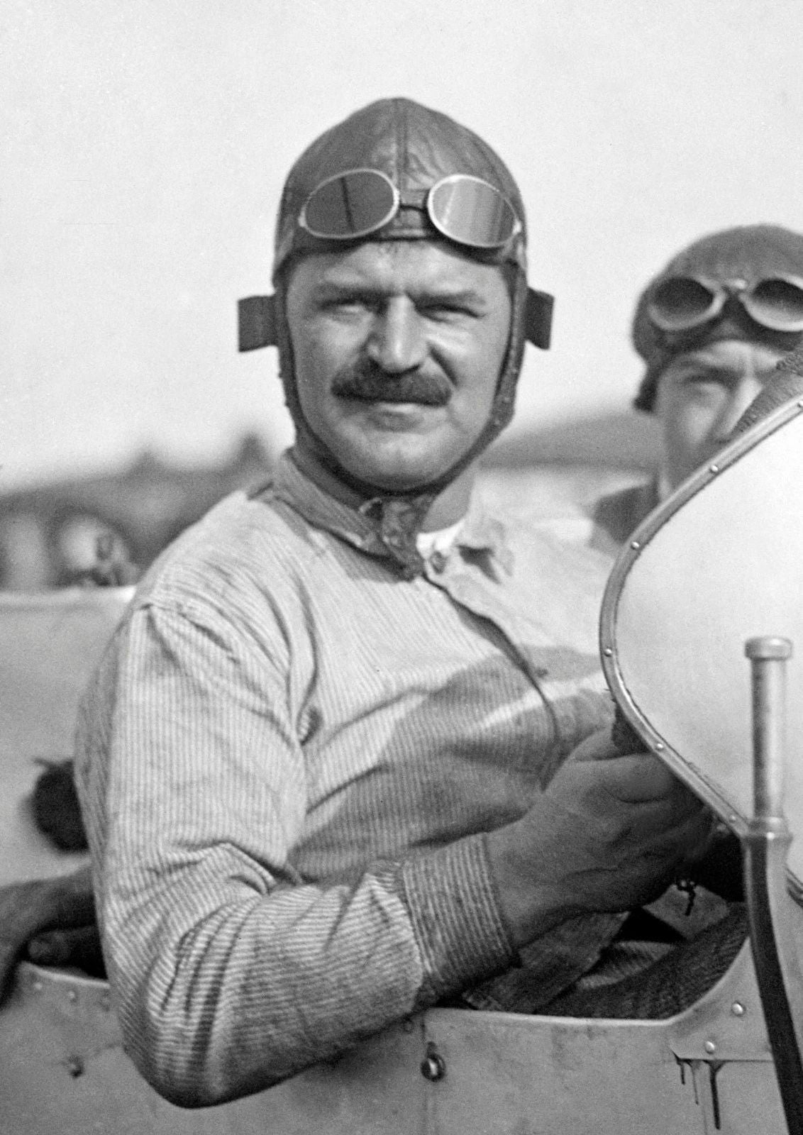 Racecar Driver Louis Chevrolet Glossy Photo Print Motor Company Poster