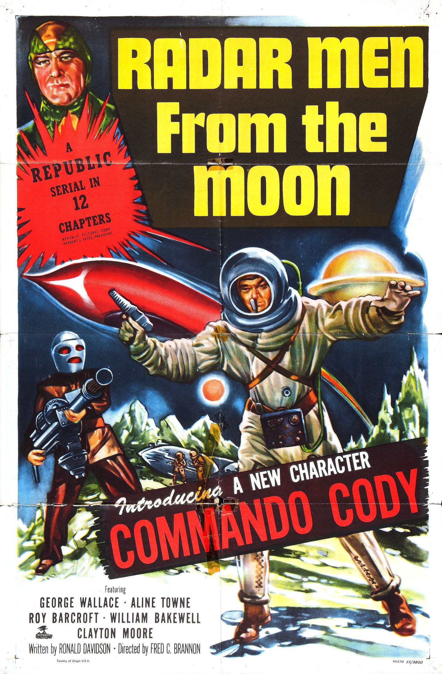 Radar Men From Moon 01 Movie Magnet