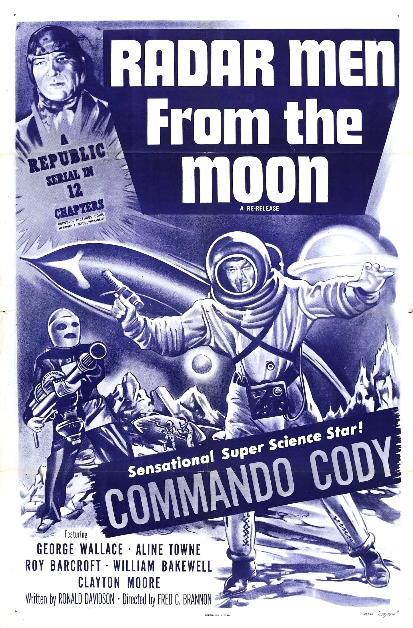 Radar Men From Moon 02 Movie Magnet