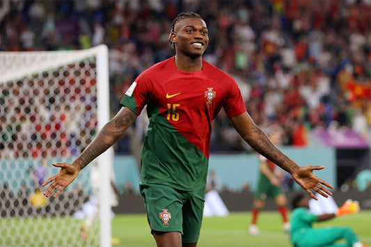 Rafael Leao Goal Celebration Portugal National Team Jigsaw Puzzle
