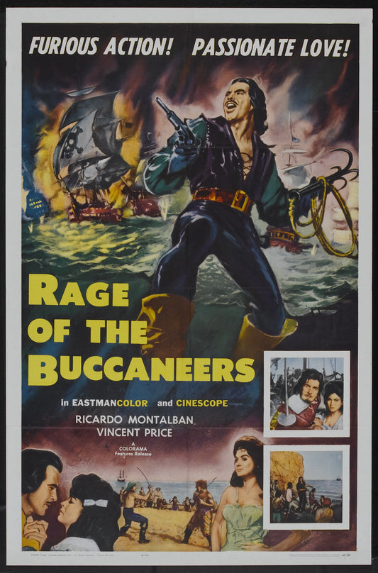 Rage Of Buccaneers 01 Movie Magnet