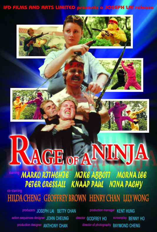 Rage Of Ninja 01 Movie Magnet