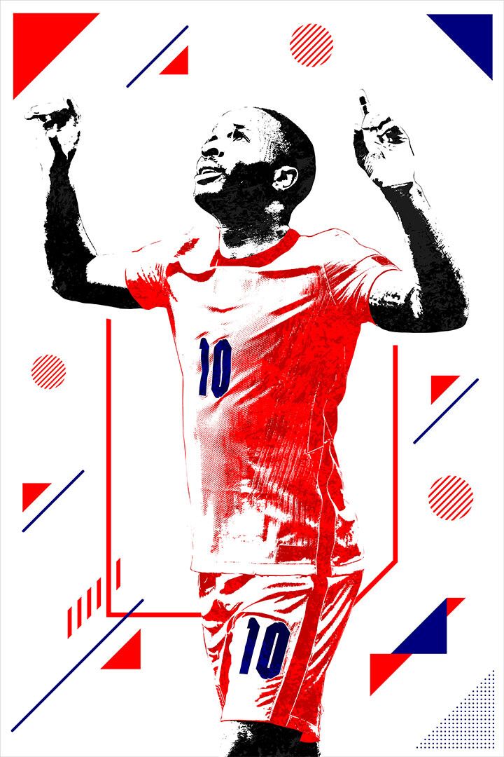 Raheem Sterling British Football Player Sports Jigsaw Puzzle