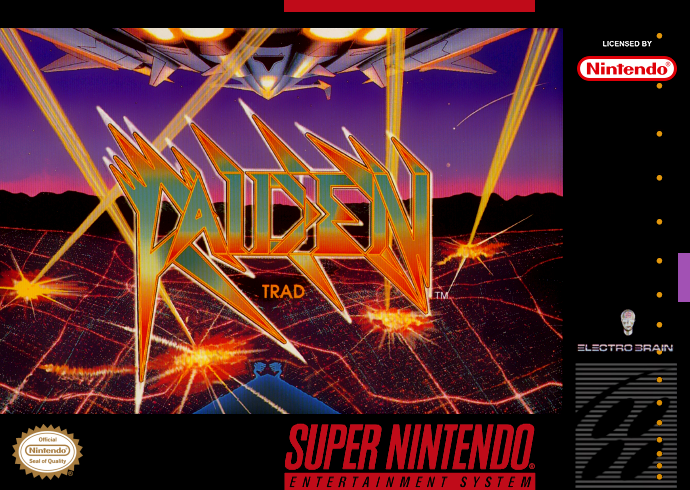 Raiden Trad (Usa) Snes Print Poster