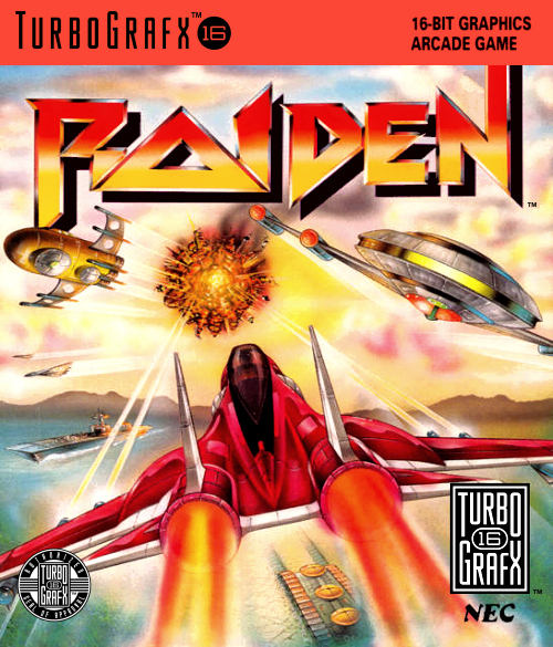 Raiden Turbografx 16 Print Poster