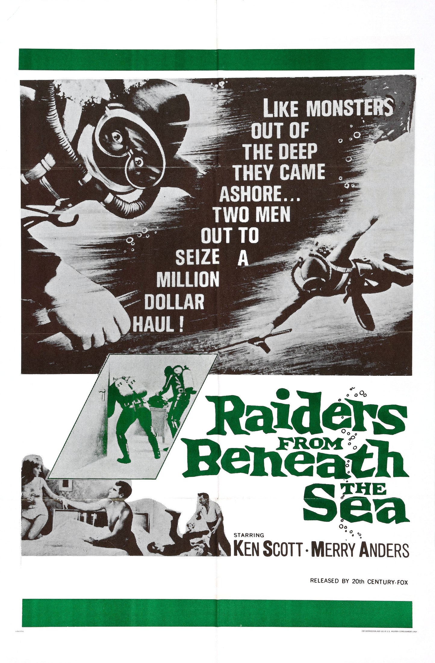 Raiders From Beneath The Sea 01 Movie Magnet
