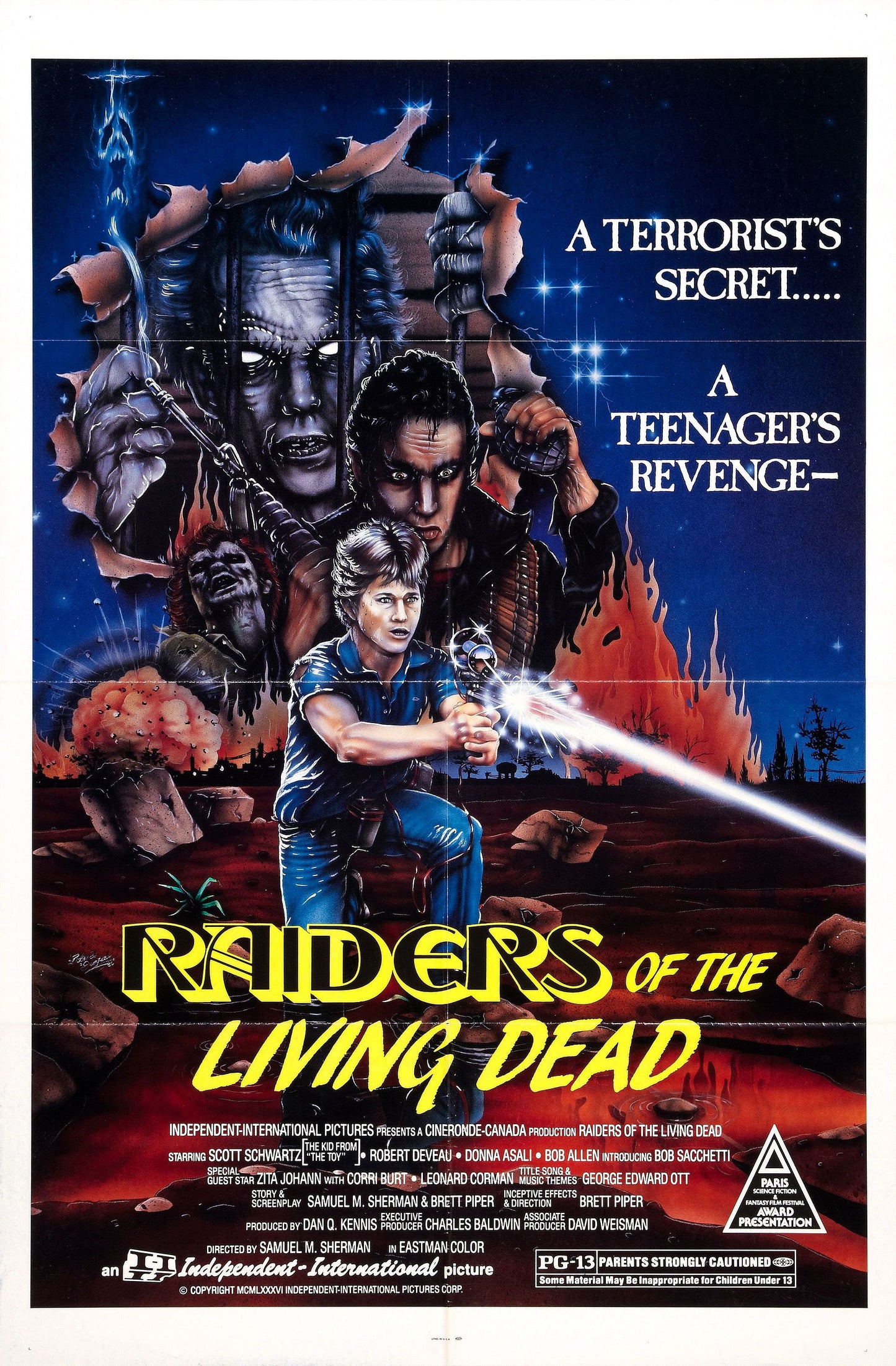 Raiders Of Living Dead 01 Movie Magnet