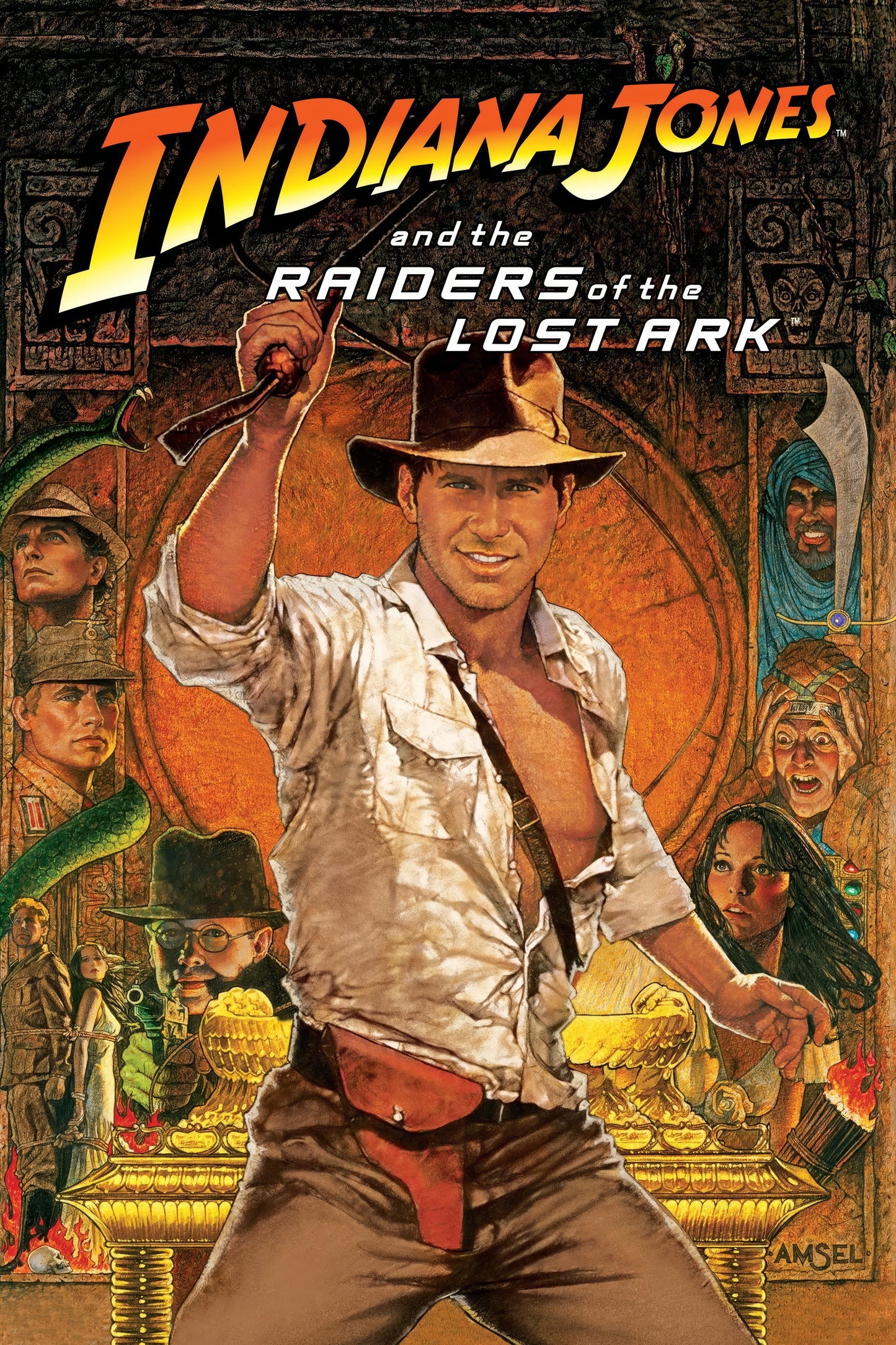Raiders Of The Lost Ark (1981) Movie Magnet