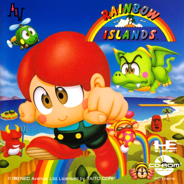 Rainbow Islands (Cd) (Japan) Pc Engine Keychain