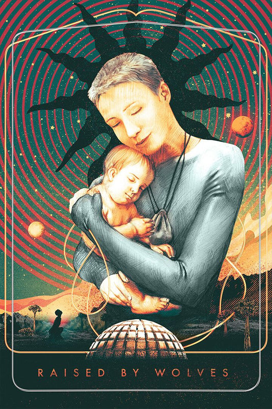 Raised By Wolves Science Fiction Tv Series Jigsaw Puzzle