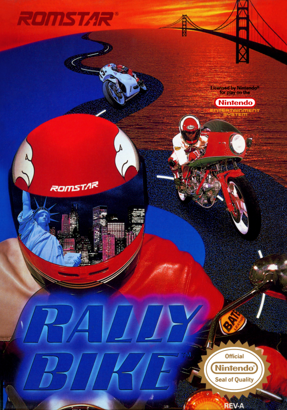 Rally Bike (Usa) Nes Keychain