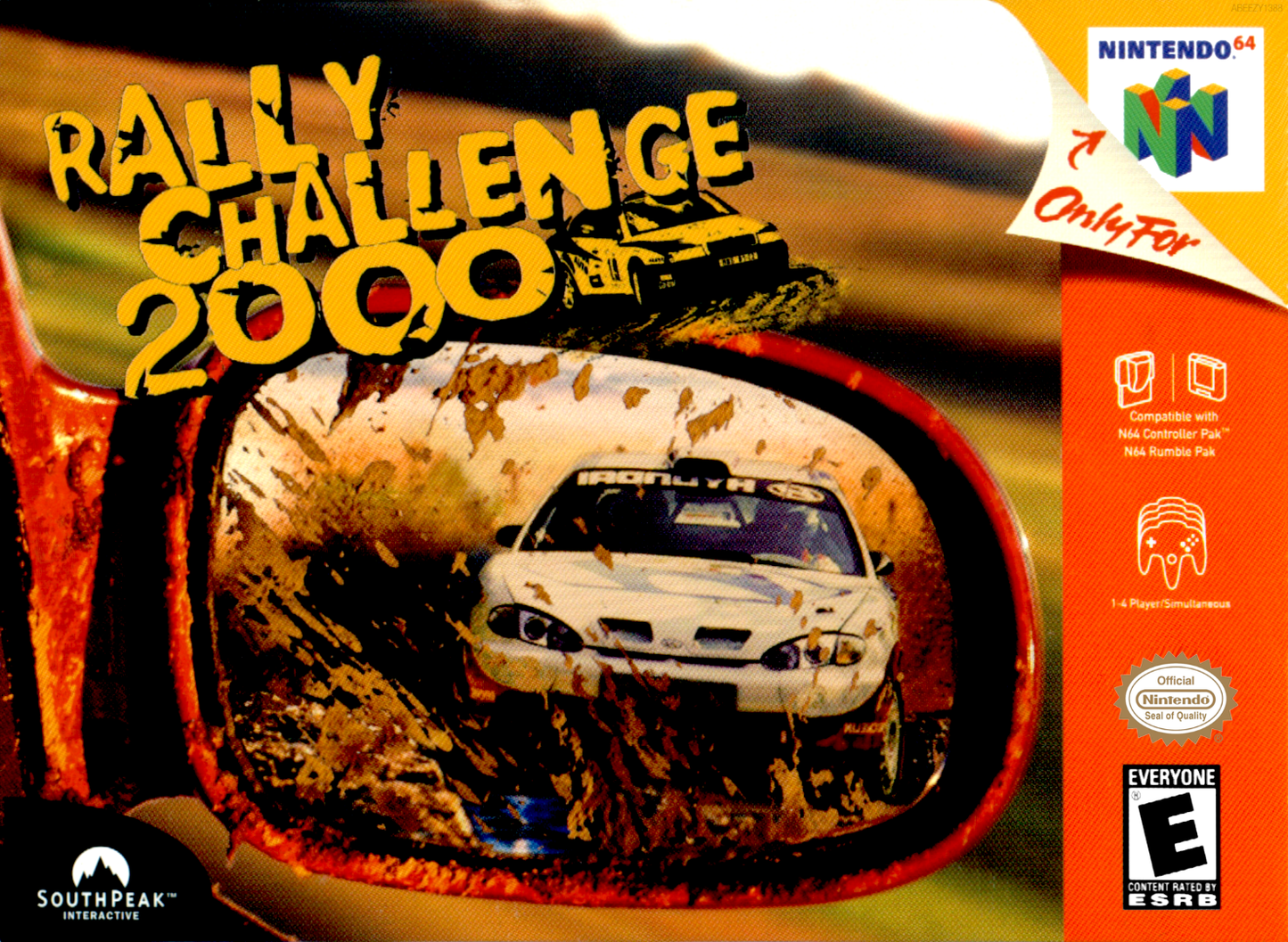 Rally Challenge 2000 N64 Print Poster