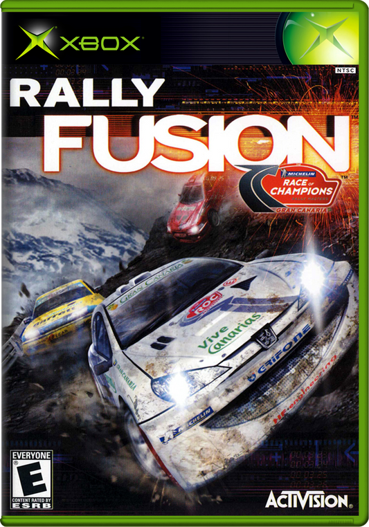 Rally Fusion Race Of Champions Xbox Print Poster