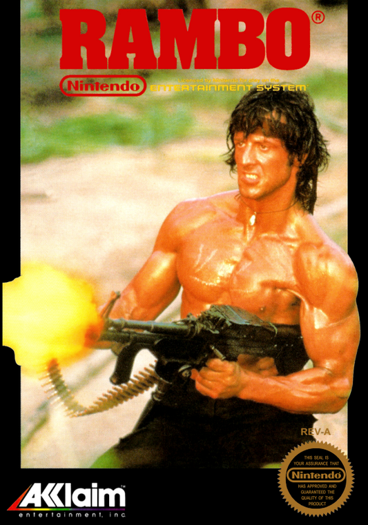 Rambo (Usa) Nes Print Poster