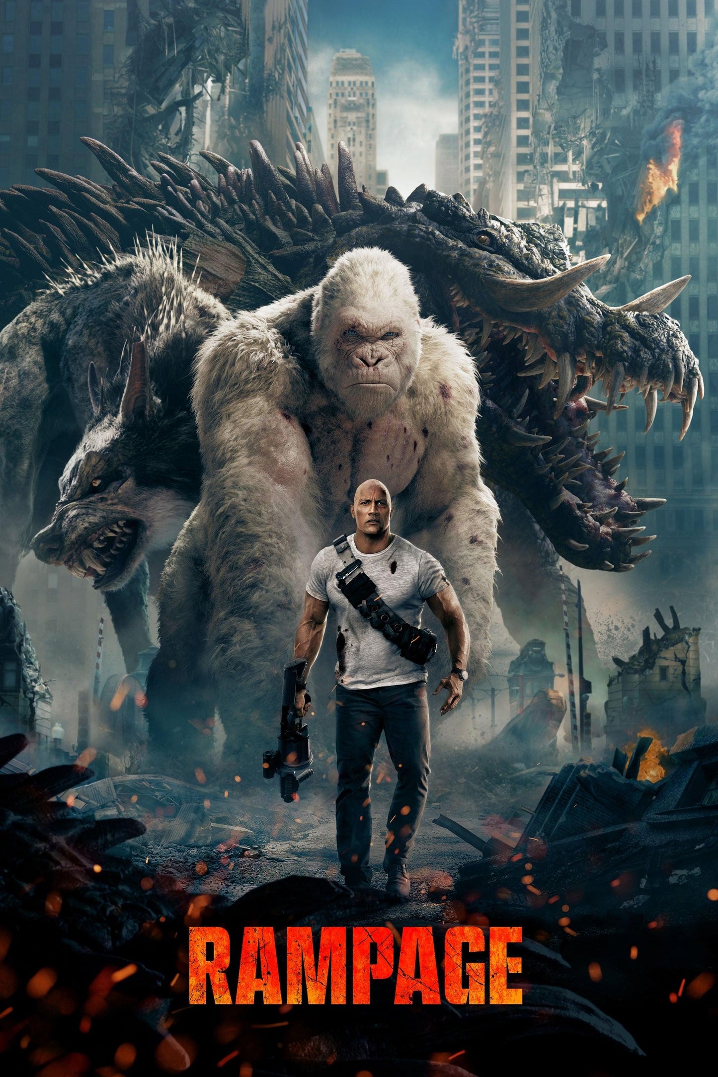 Rampage (2018) Movie Keychain