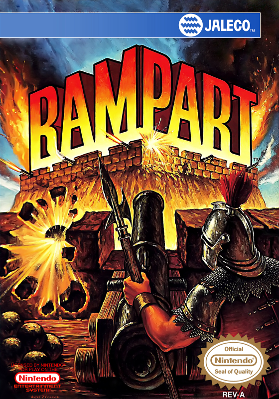 Rampart (Usa) Nes Print Poster