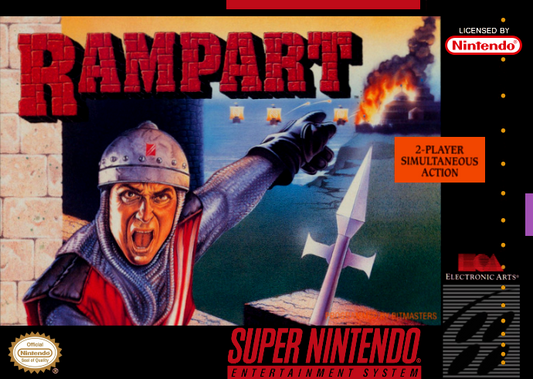 Rampart (Usa) Snes Print Poster