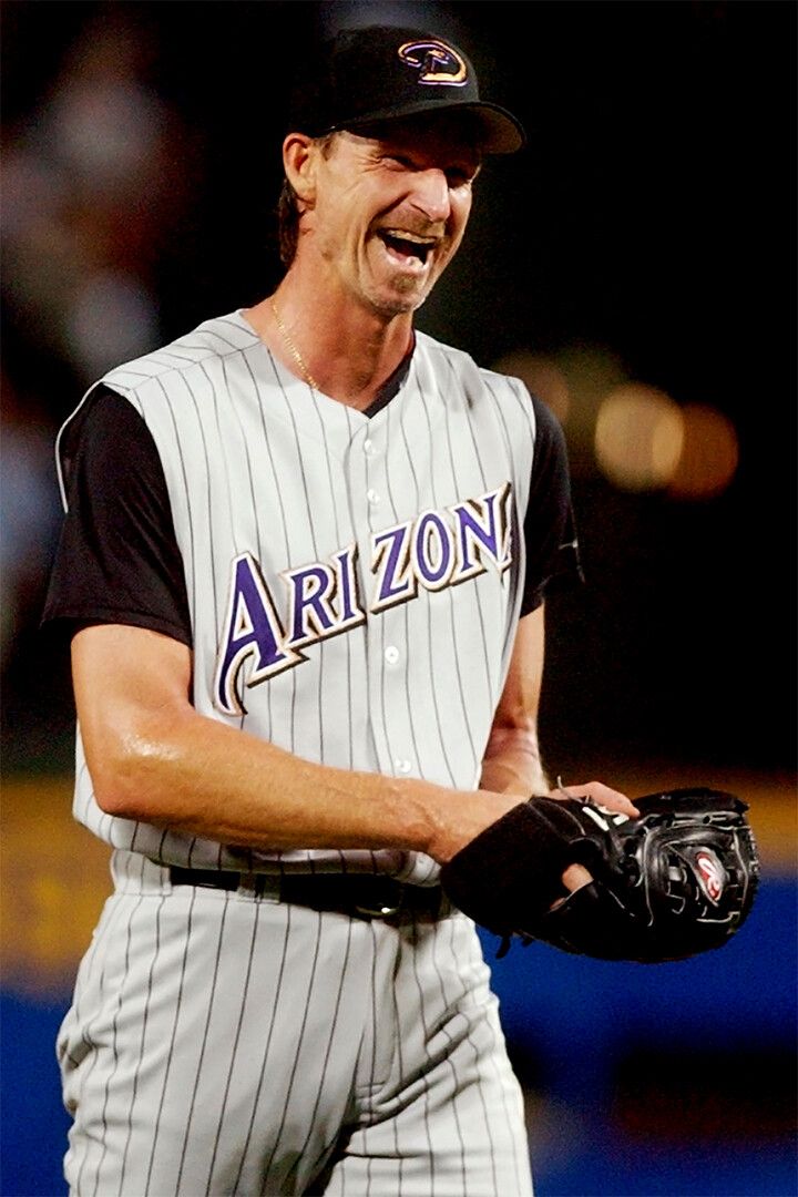 Randy Johnson Big Unit Baseball Athlete Match Wall Art Home Decor Poster