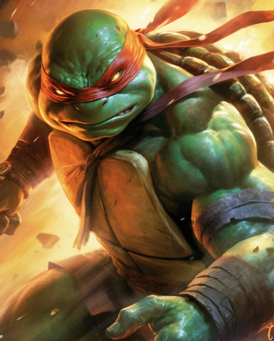 Raphael Action Pose Print Poster