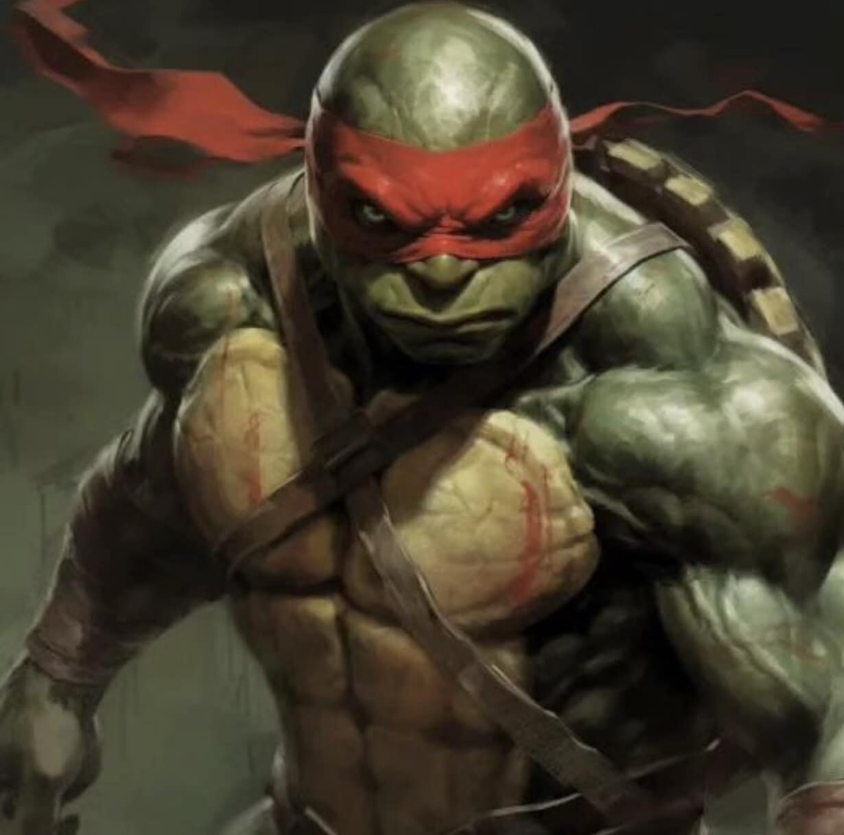 Raphael Tmnt Artwork Print Poster