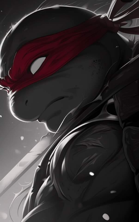 Raphael Red Mask 6723 Print Poster