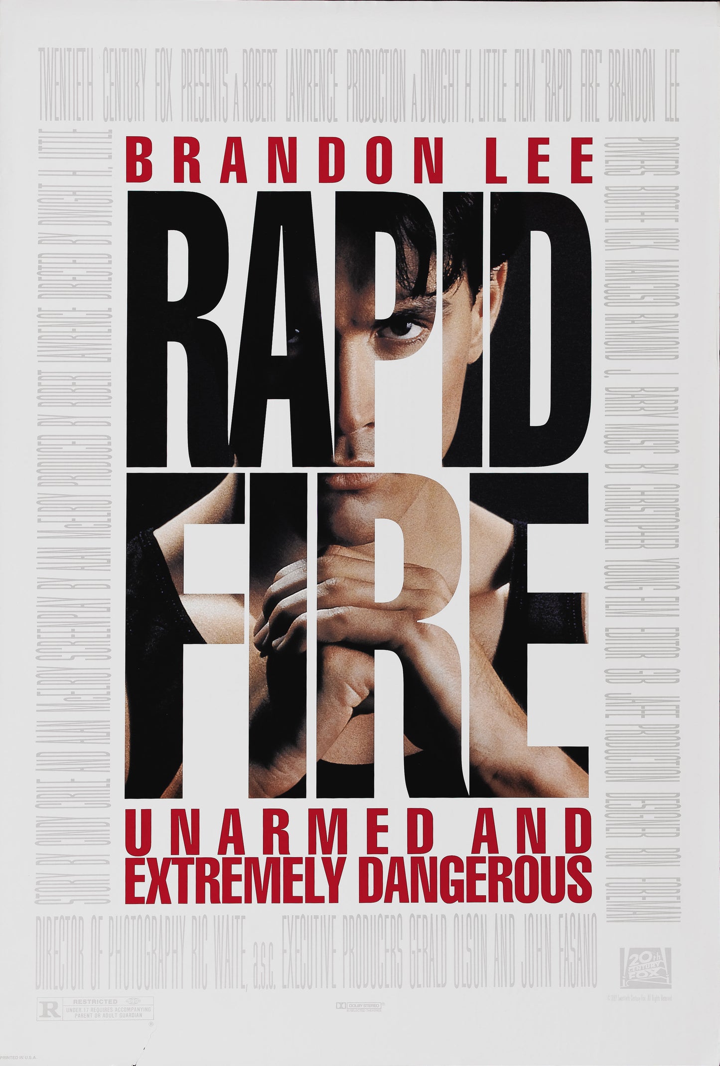 Rapid Fire 01 Movie Magnet