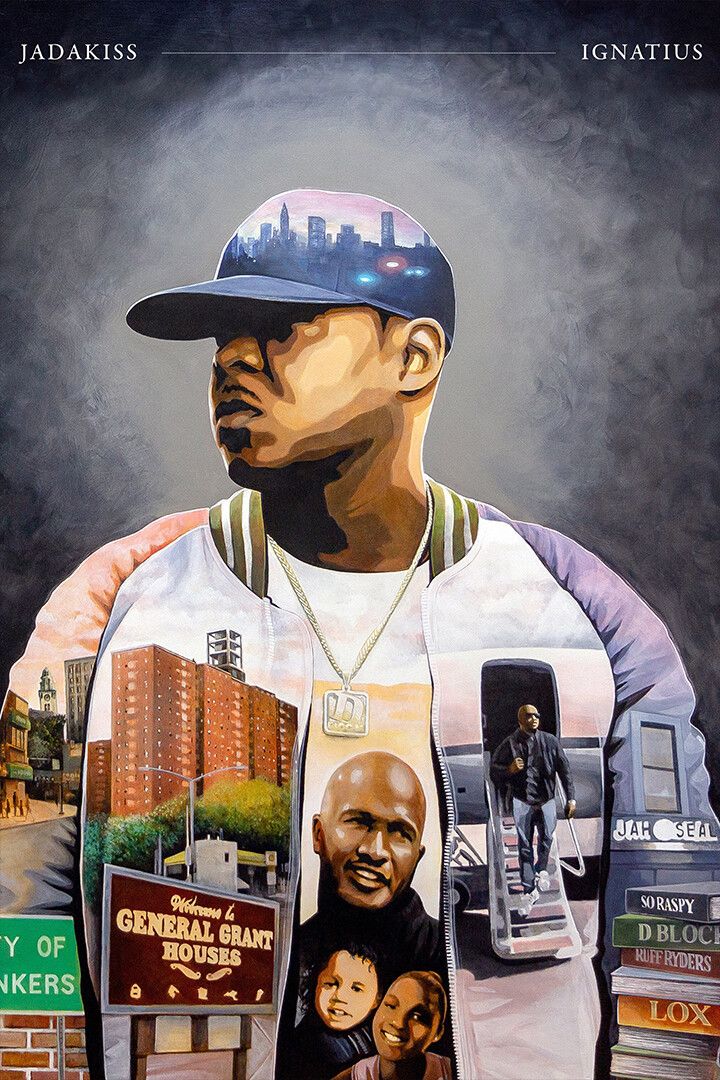 Rapper Jadakiss Ignatius Music Album Print Jigsaw Puzzle