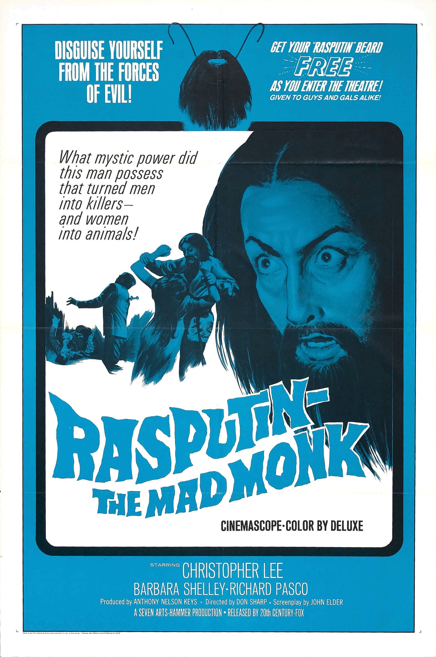 Rasputin Mad Monk 01 Movie Magnet