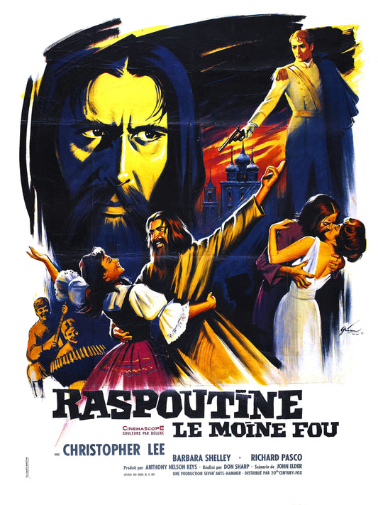 Rasputin Mad Monk 03 Movie Magnet