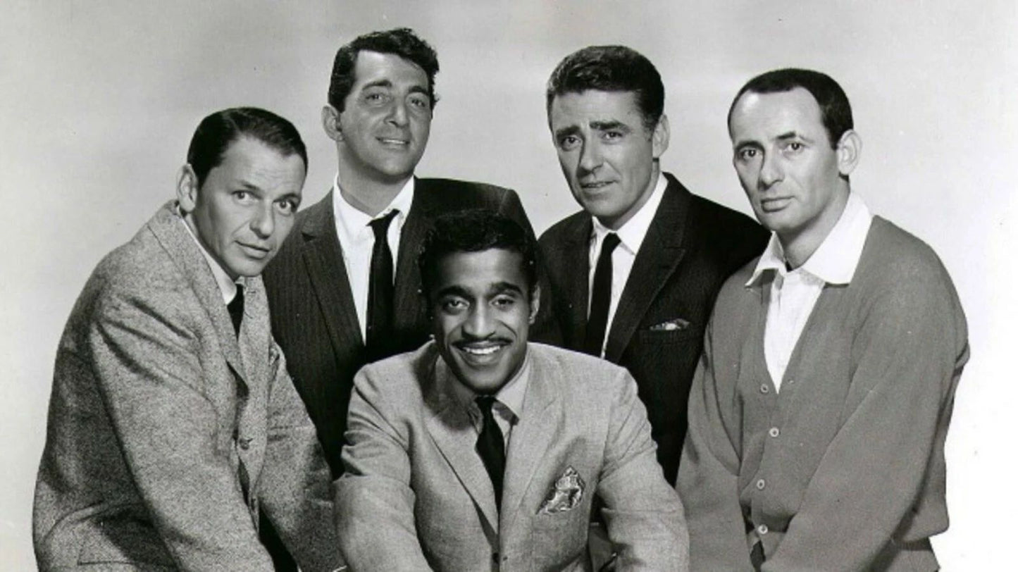 Rat Pack Sinatra Martin Davis Jr. Lawford Bishop Picture Magnet 8 X 10 Reprint