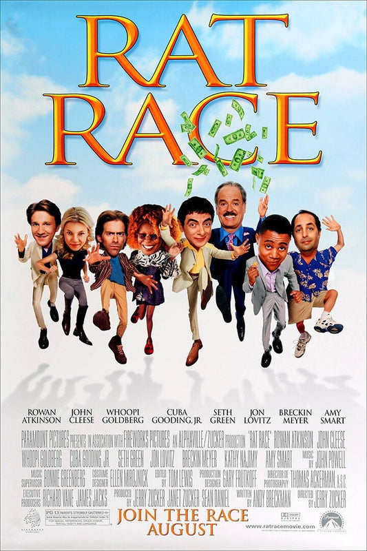 Rat Race Movie Adventure Comedy Action Painting Jigsaw Puzzle