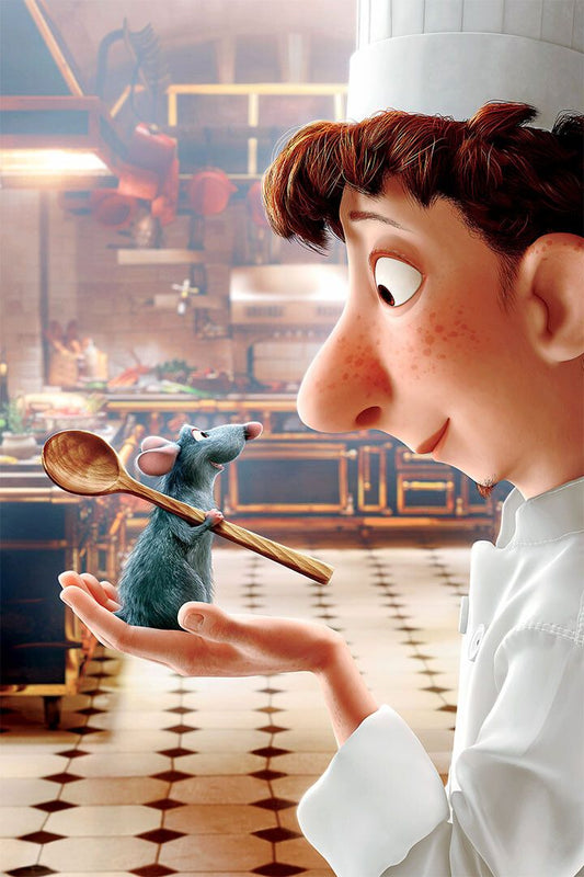 Ratatouille Mouse Cook Collectible Movie 2007 Art Home Jigsaw Puzzle