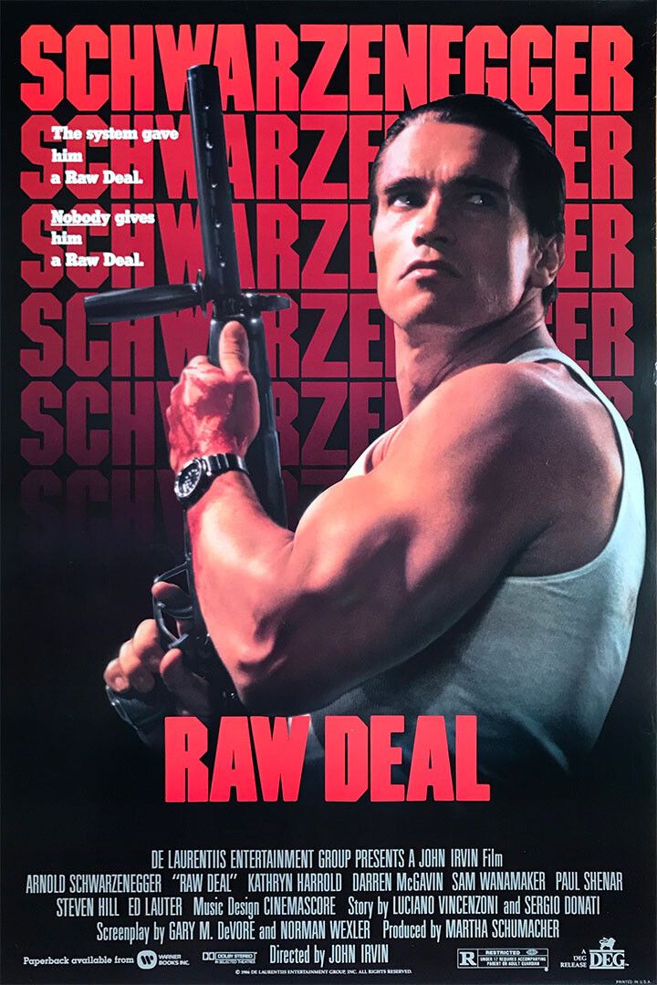 Raw Deal Movie Action Crime Thriller Adventure Jigsaw Puzzle