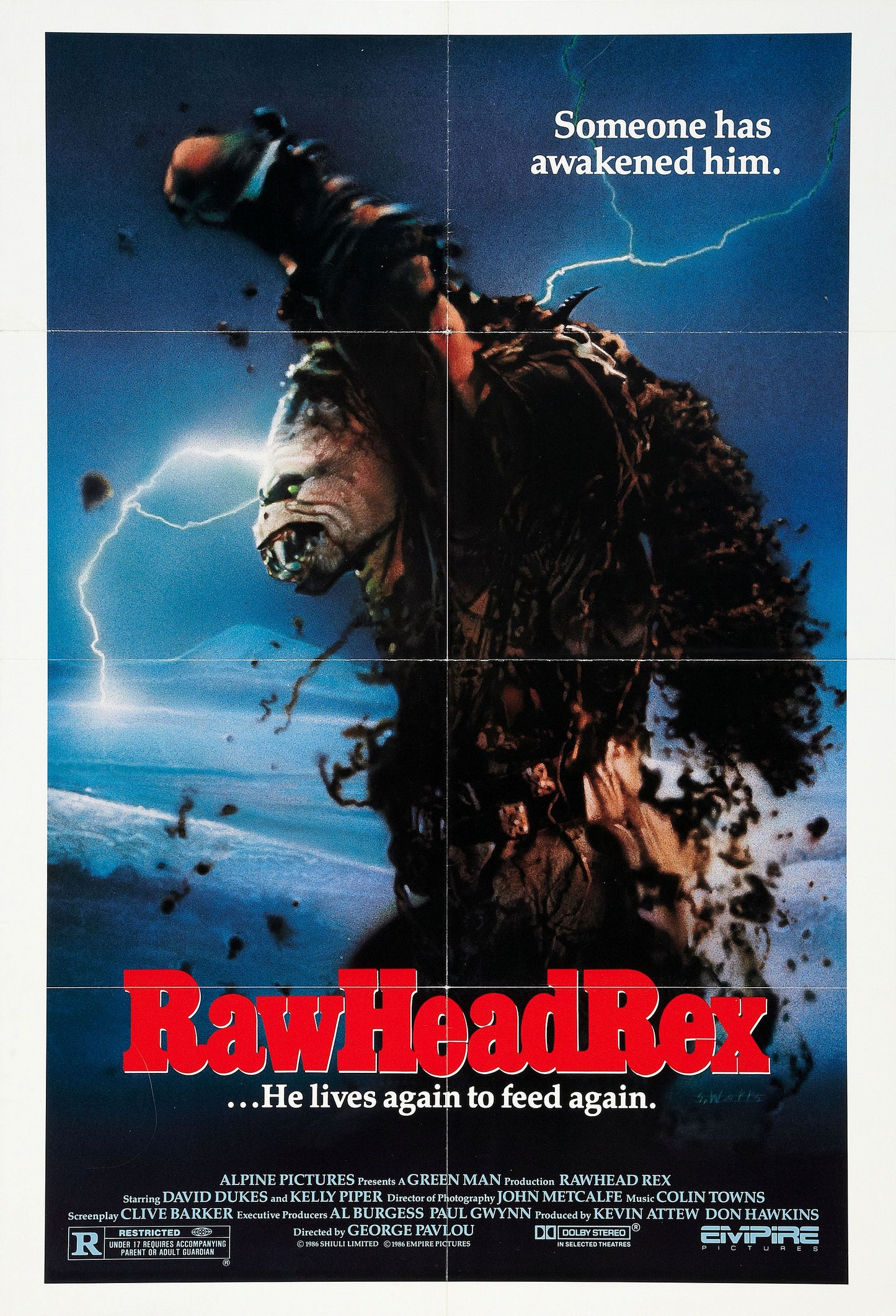 Rawhead Rex 01 Movie Magnet