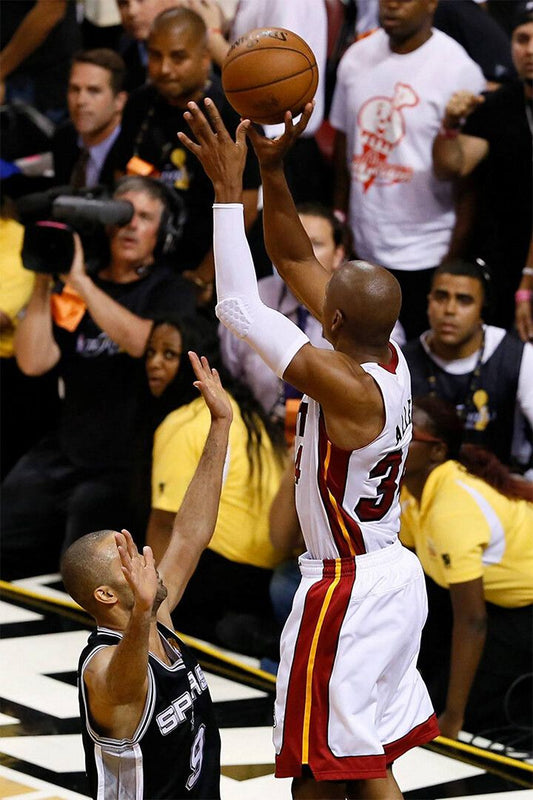 Ray Allen Nba Finals Winning Shot Basketball Jigsaw Puzzle