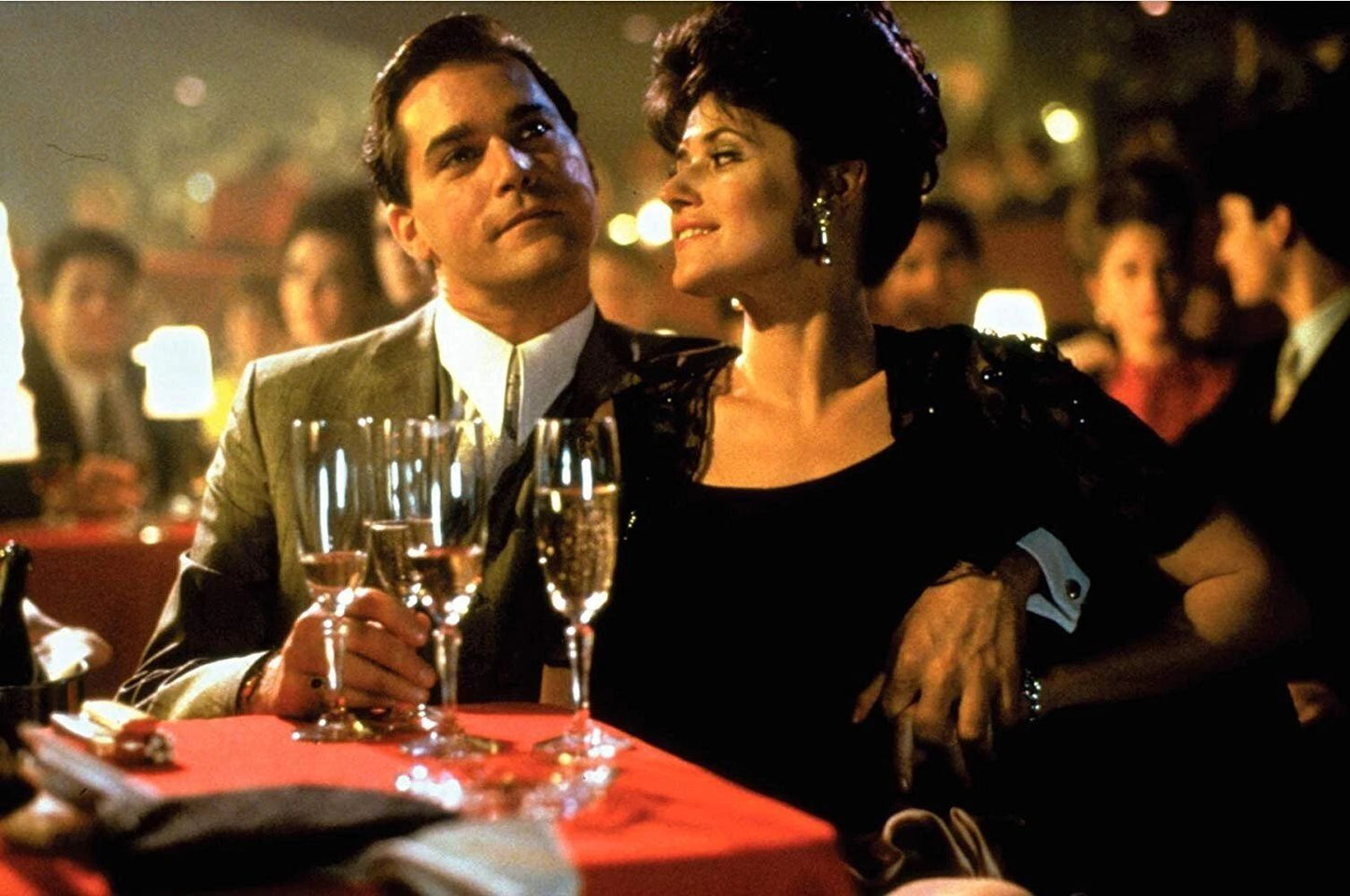 Ray Liotta Lorraine Bracco Mob Movie Goodfellas Publicity Keychain Print 1