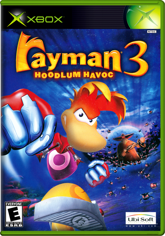 Rayman 3 Hoodlum Havoc Xbox Print Poster