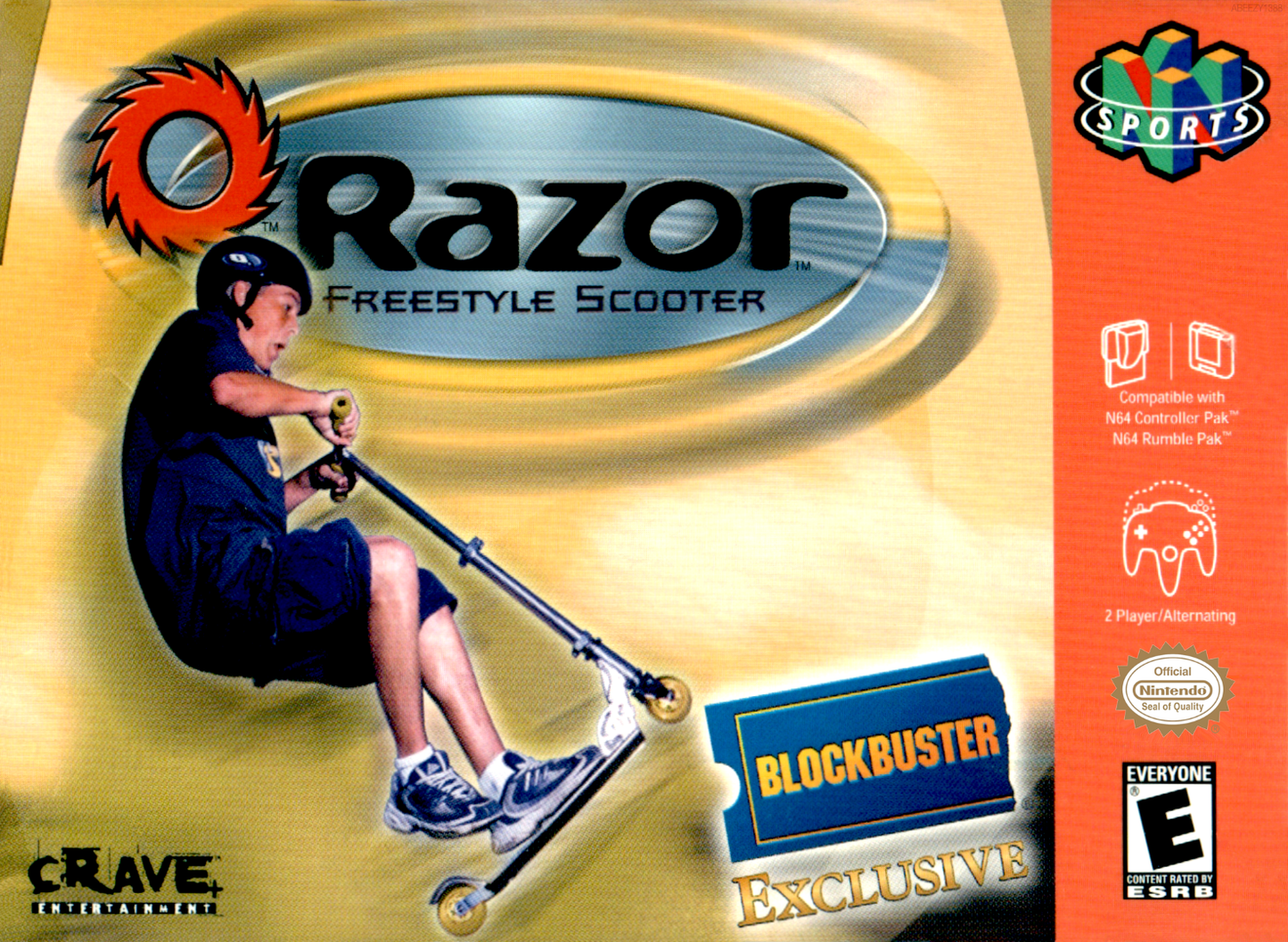Razor Freestyle Scooter N64 Print Poster