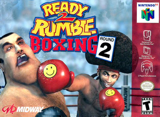 Ready 2 Rumble Boxing Round 2 N64 Print Poster